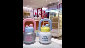 Botol Minum Tumbler Tritan 800ml Linlin – Infused Water Estetik Anti Bocor BPA Free