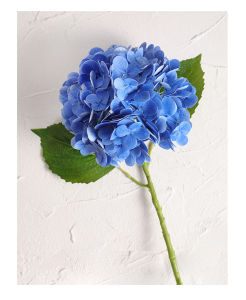 Green Real Touch Hydrangea Artificial Flowers Latex Large Hydrangea Branches Decoration Wedding Bouquet Flower Arrangement