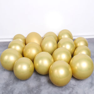 Quà Tặng Tiệc Sinh Nhật Balo Pha Bằng Cao Su Kim Loại 10 Inch 50 Chiếc Trang Trí Không Khí Balo Pha Kim Loại Tròn