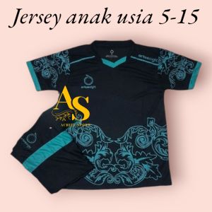 1 Set Setelan Baju Jersey Anak Usia 5-15 Th - Jersey Costum - Jersey Anak - Baju Futsal Sepakbola