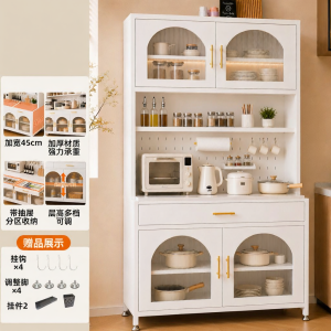 CAIYUNJIA | Multifunctional Adjustable Metal Storage Cabinet