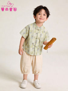 XINYUTONGGE | New Chinese Style Short Sleeve Summer Set for Boys