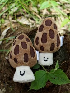 Yuyue Mountain Original Morel Stuffed Pendant Cute Mushroom Package Pendant Funny Keychain Doll Little Doll