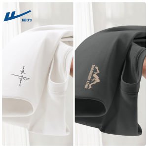 เสื้อยืดคอกลมแขนยาวผ้าฝ้ายแท้ ทรงหลวม สำหรับผู้ชาย ฤดูใบไม้ร่วง 2025 ฤดูใบไม้ผลิ คอลเลกชันใหม่ เสื้อตัวนอกลำลอง