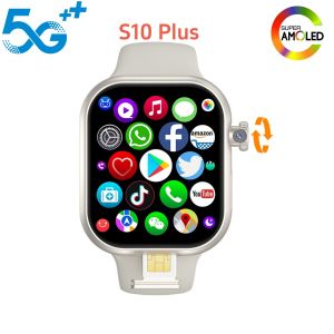VP29 Smartwatch 5G Android 256GB Storage 4G/5G LTE Sim Card GPS WIFI 2.29 inch 490*580 Amoled Smart Watch With 8MP Rotary Camera