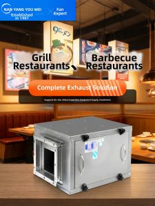 NYW | Smoke Extraction Fan for BBQ Ventilation Solution