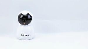 SriHome กล้องวงจรปิดไร้สาย Camera WiFI FHD 3MP+ หมุนได้ 360°+โหมดกลางคืนเต็มสี+เสียงสองทิศทาง