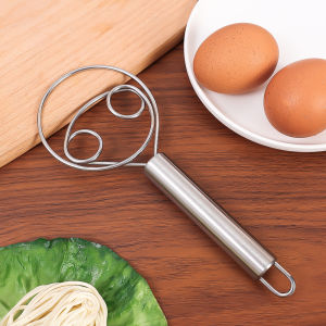 Whisk Flour Mixer Stainless Steel Bread Making Tools Kitchen Baking Tools