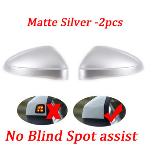 A4 A5 B9 Black Carbon fiber Matte Silver Side Wing Mirror Caps For Audi S4 RS4 S5 RS5 2017-2023 allroad Quattro replace Covers