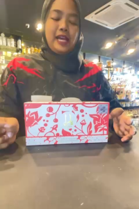 Lattafa 4-in-1 Perfume Gift Pack featuring Yara Moi Yara Pink Yara Candy and Asad — each in a 35ML bottle