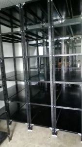 Kệ V lỗ đa năng cao cấp nhiều màu- Dài 1m x Rộng 0.3m x Cao 1.5m x 4 mâm