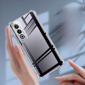 Ultra-Thin Silicone Phone Case for OPPO K12 with Airbag Protection Soft Edge Transparent Corner Lens Protection for Men And Women