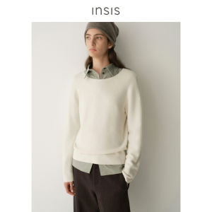 INSIS FEMME | Cultural Seamless Textured Round Neck Sweater