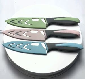Pisau Dapur Sarung Warna Stainless Steel|Chef Knife 9B09
