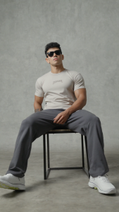 Lockerwear Kaos Fitted Tee Baju Lengan Pendek Polos Casual Pria Olahraga Gym Fitness Short Sleeve