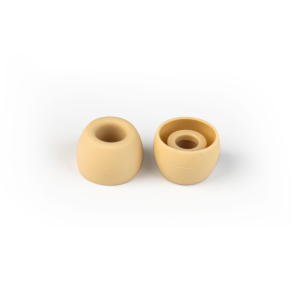 KBEAR 4540 Coffee Silicone Eartips Ergonomically Designed Earcap Optional XS/S/M/L Size and Combination Set Comfortable Earmuffs