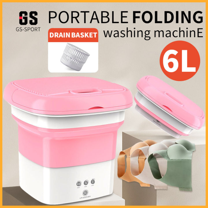portable washing machine 6L/8L/15L automatic mini foldable washing machines  carry with you Travel trips