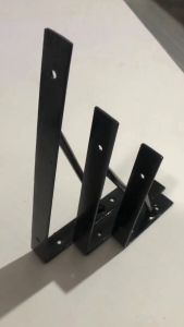 Rak Besi Siku Penyangga Ambalan Rak Dinding Tempel 1pcs/1biji