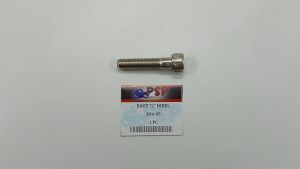 Baut "L" Nikel 10 x 45 Harga Per 1 Biji (PSP) Baud "14 Kunci L 8 Drat 10 mm x Panjang 45 mm