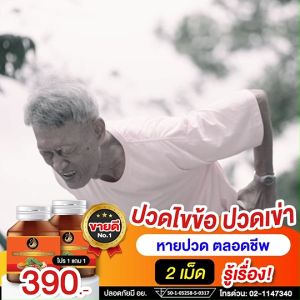 ส่งฟรี พญาหงส์ไทย โปรสุดคุ้ม 1แถม1 ตัวช่วย เพิ่มน้ำในข้อเข่า ปวดเมื่อย เส้นตึง บำรุงกระดูก เข่าข้อเสื่อม (บรรจุ30แคปซูล)