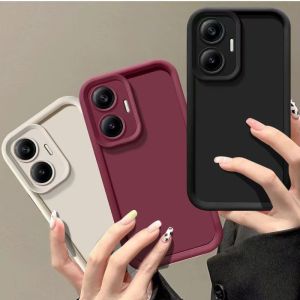 EUCAGR For Xiaomi Poco F7 Poco F 7 Phone Case Fall prevention Luxury Candy Matte Soft Back Cover For Xiaomi Poco F7