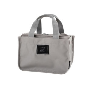 Insulated Japanese Style Lunch Bag Portable Separate Food Container Bag Breakfast Box Bag Primary School Student Lunch Bag