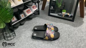 TERBARU Sandal Selop Pria Slip On Distro Casual Dewasa Motif Tropical Size 38-43 Mcp.co