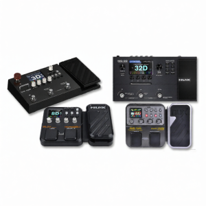 Electric Guitar Multi-Effect Pedal with Drum Machine LOOP and Digital Synthesis