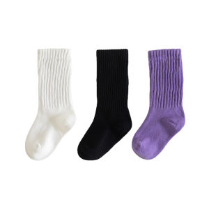 ถุงเท้าเด็กผ้าฝ้ายแท้บางเฉียบ ถุงเท้าข้อสั้นลายโบว์ผูกสำหรับเด็กผู้หญิง ถุงเท้าลายโบว์สีพีช ถุงเท้าเด็กฤดูใบไม้ร่วง