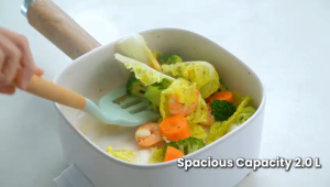 Cornell 2.0L Multi Cooker with Food Tray Detachable Power Cord