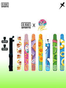 XXBEAST Rugby Flag Team Specialized Waist Flag for Children 4-8 Years Old PVC Material Air Buckle Way Rugby Accessories