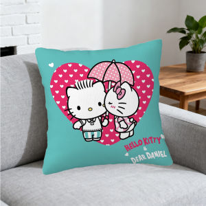 Sanrio | Cute Dear Daniel Cartoon Maple Design Cushion Cover Happy Autumn Harvest Decor Holiday Decorati Pillow Cover