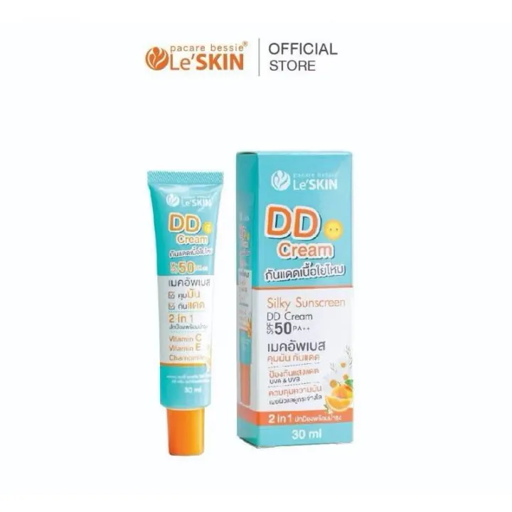 Le'SKIN%20Sliky%20Sunscreen%20DD%20Cream%20SPF50%20PA++%20%E0%B9%80%E0%B8%A1%E0%B8%84%E0%B8%AD%E0%B8%B1%E0%B8%9E%E0%B9%80%E0%B8%9A%E0%B8%AA%20%E0%B8%81%E0%B8%B1%E0%B8%99%E0%B8%99%E0%B9%89%E0%B8%B3%20%E0%B8%95%E0%B8%B4%E0%B8%94%E0%B8%97%E0%B8%99%E0%B8%A1%E0%B8%B58%E0%B8%A1%E0%B8%A5/30%E0%B8%A1%E0%B8%A5%20-%20Image%202