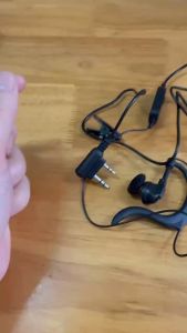 Tai nghe bộ đàm loại thường (Chân TK dùng cho các loại bộ đàm cơ bản Kenwood ABS Baofeng...)