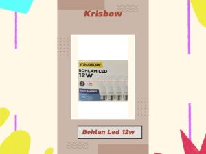 Krisbow Led Bulb 12watt 5pcs Cool Daylight Warm White 12w Lumi Bola Lampu Garansi 2tahun Hemat Energi Bohlam Bolam Kris