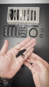 Gawung - Plat Gantungan Handphone Stainless Hook Kait Hp HPLESS