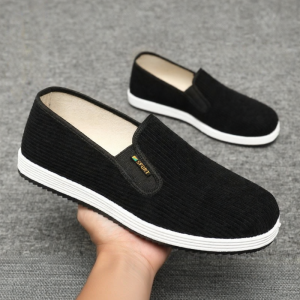 JIFANPAUL | Mens Breathable Spring New One-step Slip On Cloth Shoes