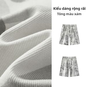 Semir | Quần Short Jeans Nam Mới Thiết Kế Dây Đai Co Giãn