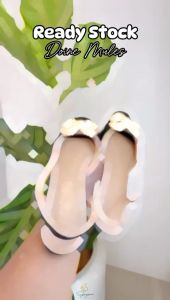 Syazani Doine Sepatu Mules Flast Shoes Wanita Cewek perempuan kekinian dan empuk