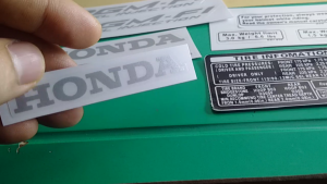 Bộ tem 5 món dán xe máy HONDA Tem UV bền đẹp cho phong cách nổi bật