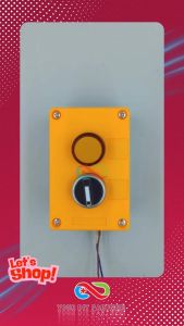 Selector Switch 2 Posisi 22mm  LA38-11X21 ON-OFF 1NO 1NC SAKLAR PUTAR PANEL POWER SWITCH