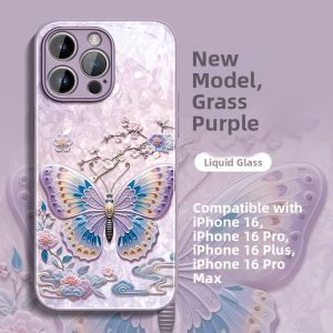 LINGZHICAI | Protective Anti-Shock Full-Cover Lens Case for iPhone 17 16 Pro 15 Pro Max 14 Plus 13 12 XR 11