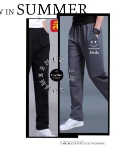 กางเกงขายาว สกรีนลาย ขของ ผู้ชาย สกรีนลาย รอยยิ้ม SMILE ผ้าดี มี คุณภาพงาน ตรงปก กำลังกายได้ ผ้าวอร์ม ผ้ายืด ได้สบาย มีบริการเก็บเงิน ปลายทาง