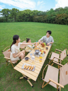 SUNNY FEEL | Portable Camping Table and Chair Set