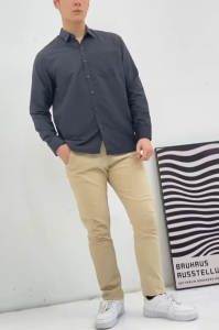KEMEJA POLOS LENGAN PANJNG DISTRO TERBARU