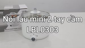 Nồi lẩu điện mini đa năng Lebenlang LBL0303 công suất 600W dung tích 1200ML bảo hành 2 năm – hàng chính hãng