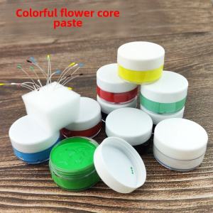 Colorful DIY Flower Core Paste Hairpin Accessories Material for Making Flower Stamen And Core Fashion Jewelry Supplies