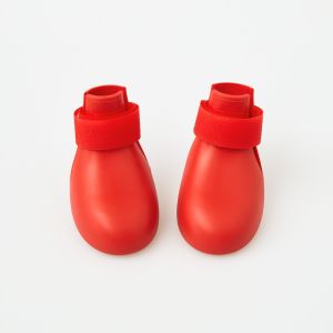 Dog Shoes Silicone Rain Boots Winter Teddy Pet No Drop Anti-Booties Cute Small Large Dog Anti-Dirty