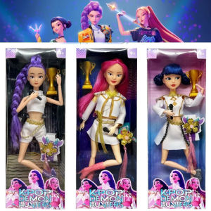NEW Doll Toys Kpop Demon Hunters Action Figure Toy Rumi Mira Zoey Beautiful Princess Baby Girl Dolls Plastic DIY Toy for Girls//