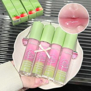 Son Dưỡng Môi Cappuvini Pink Strawberry 5g Son Bóng Dưỡng Ẩm Giảm Nếp Nhăn Môi Sản Phẩm Chăm Sóc Môi Hiệu Quả